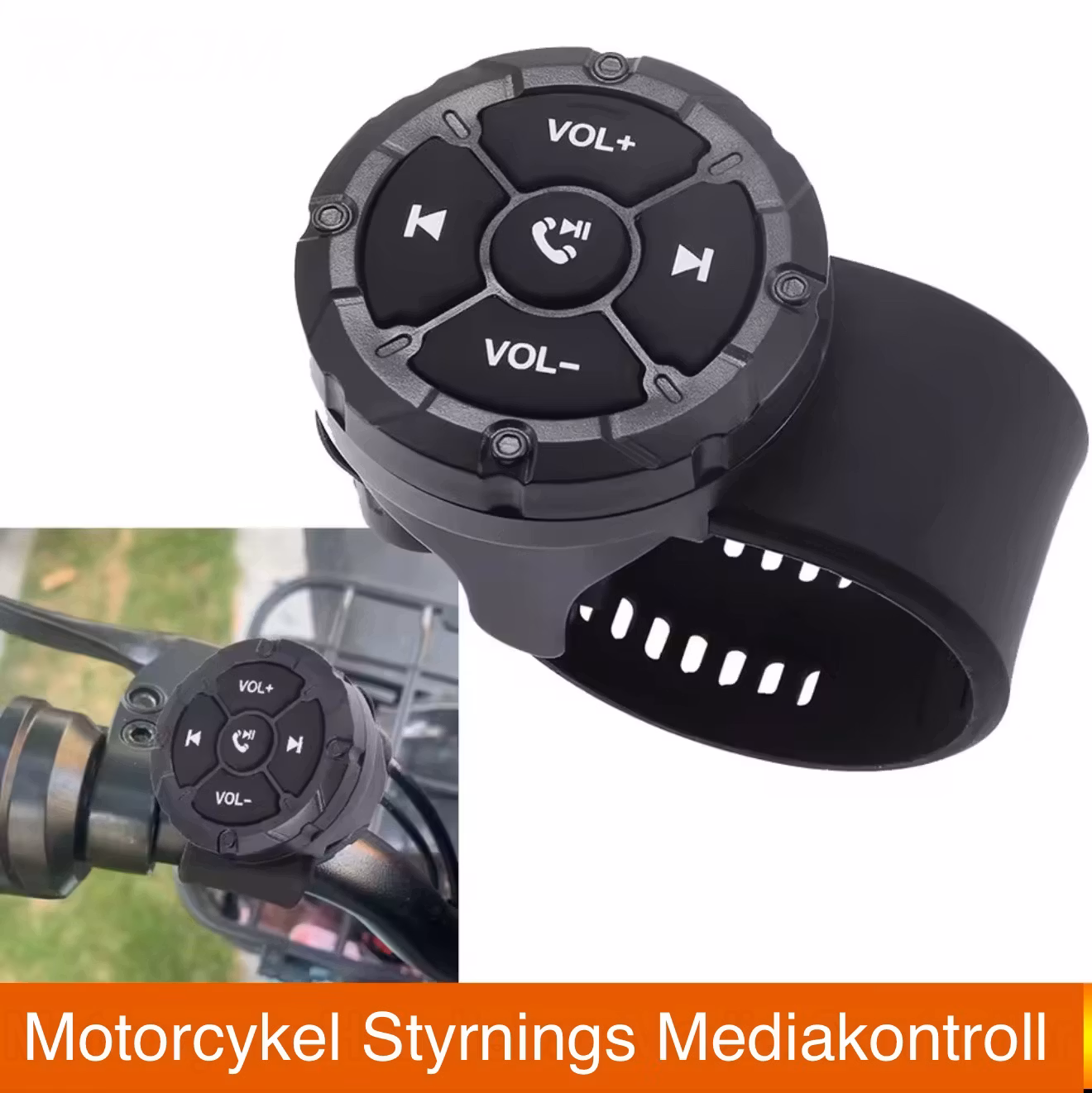 Trådlös Fjärrkontroll Bluetooth-Mediakontroll