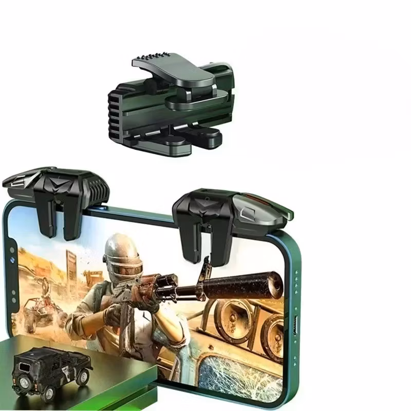 Sex fingrar mobiltelefonspelutlösare för PUBGmed Fingertoppshandskar