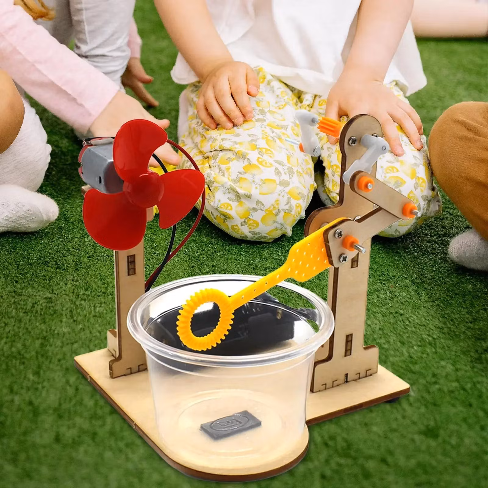 Vetenskapsexperiment Småproduktionsträleksak för Barn