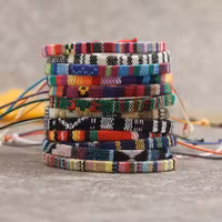 Boho Surfer Beach Armband Set Herr & Dam Flätade Boho Sommararmband Handgjorda Festivalsmycken 12st