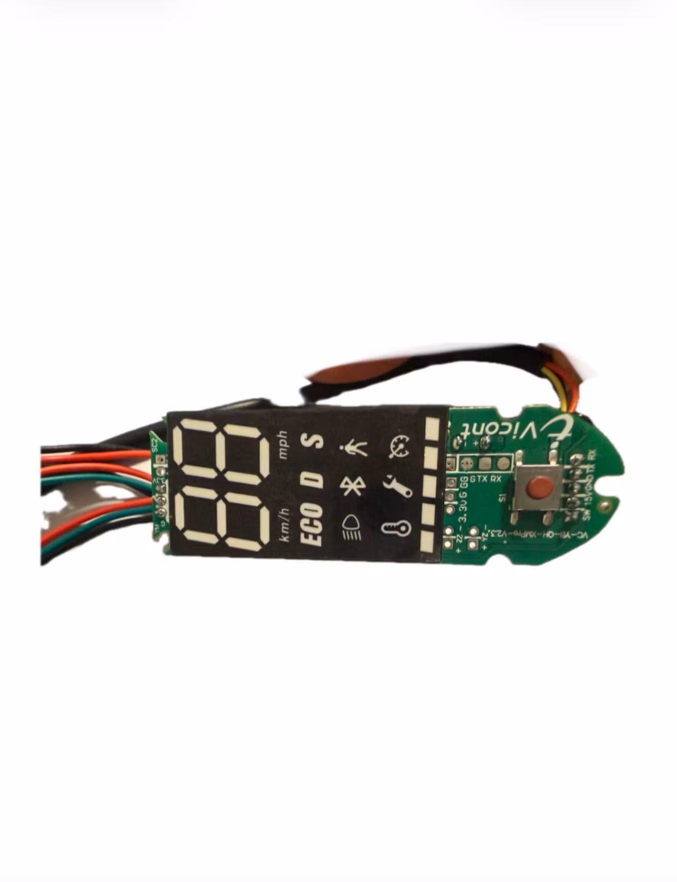 Original Instrumentpanel/Display till AovoPro Elsparkcykel