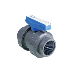 PVC-U Kulventil Ø63 mm LIMxR50 (lim x 2 tum) invändig gänga