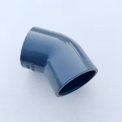 PVC-U Ø40 mm Vinkel 45º limmas på båda sidor