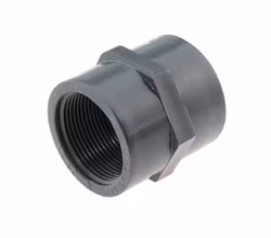 Nippel med invändiga gängor R40xR40 (1,5 x 1,5 tum)