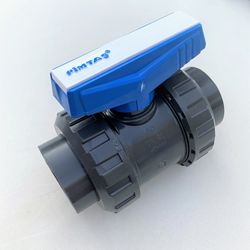 PVC-U Kulventil Ø50 mm standard - limmas på båda sidor