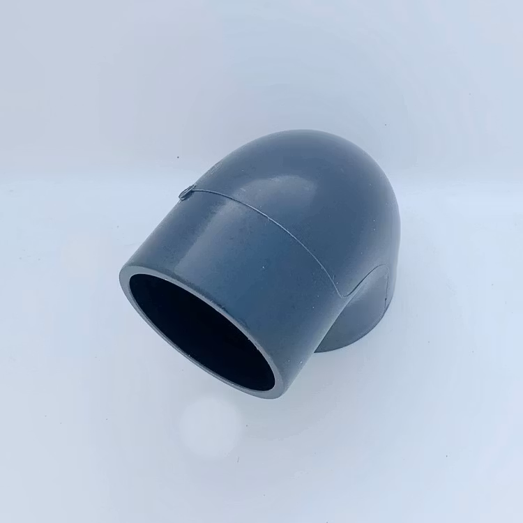PVC-U Ø 50 mm rät vinkel 90º standard limmas på båda sidor
