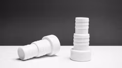 ABS Slangadapter (Limstos) Ø50 mm lim till Ø38/32 mm