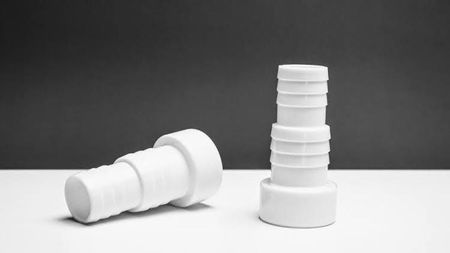 ABS Slangadapter (Limstos) Ø50 mm lim till Ø38/32 mm