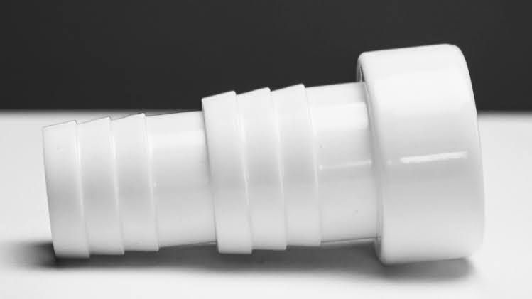 ABS Slangadapter (Limstos) Ø50 mm lim till Ø38/32 mm