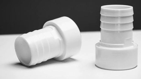 ABS Slangadapter (Limstos) Ø50 mm lim till Ø38 mm