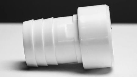 ABS Slangadapter (Limstos) Ø50 mm lim till Ø38 mm
