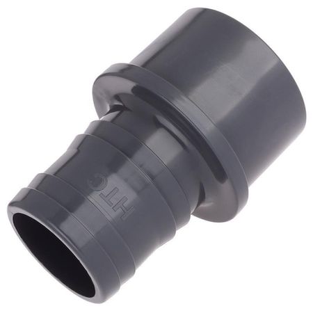 PVC-U Slangadapter (Limstos) Ø50 mm lim till Ø38 mm