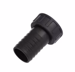 PVC-U Slangadapter 1½" (1,5 tum) INVändig gänga till Ø38 mm