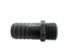 Slangadapter 1" (R25) utvändig gänga till Ø32 mm slang