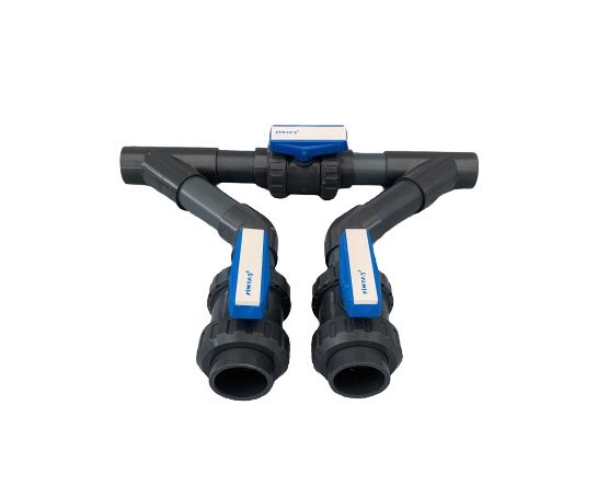 50 mm Bypass ventil för värmepump kompakt modell