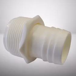 Slangadapter för 38 mm slang med R40 (1,5 tum) utvändig gänga