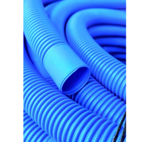 Slang 32 mm blå - delbara längder i 115 cm