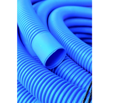 Slang 32 mm blå - delbara längder i 115 cm