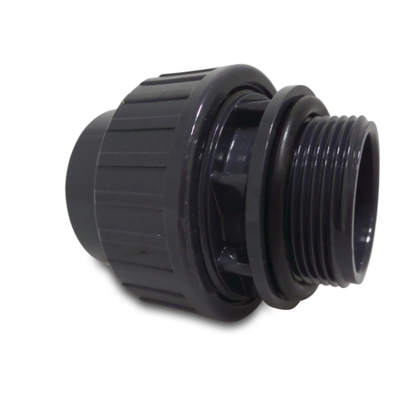 Profec Union Ø50 mm lim X R40 (1,5 tum) utvändig gänga med O-ring