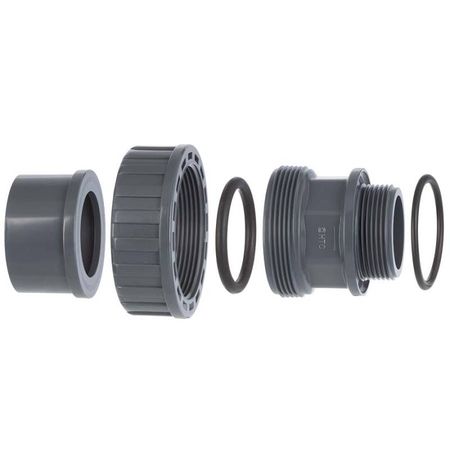 HTC Union Ø50 mm lim X R40 (1,5 tum) utvändig gänga med O-ring