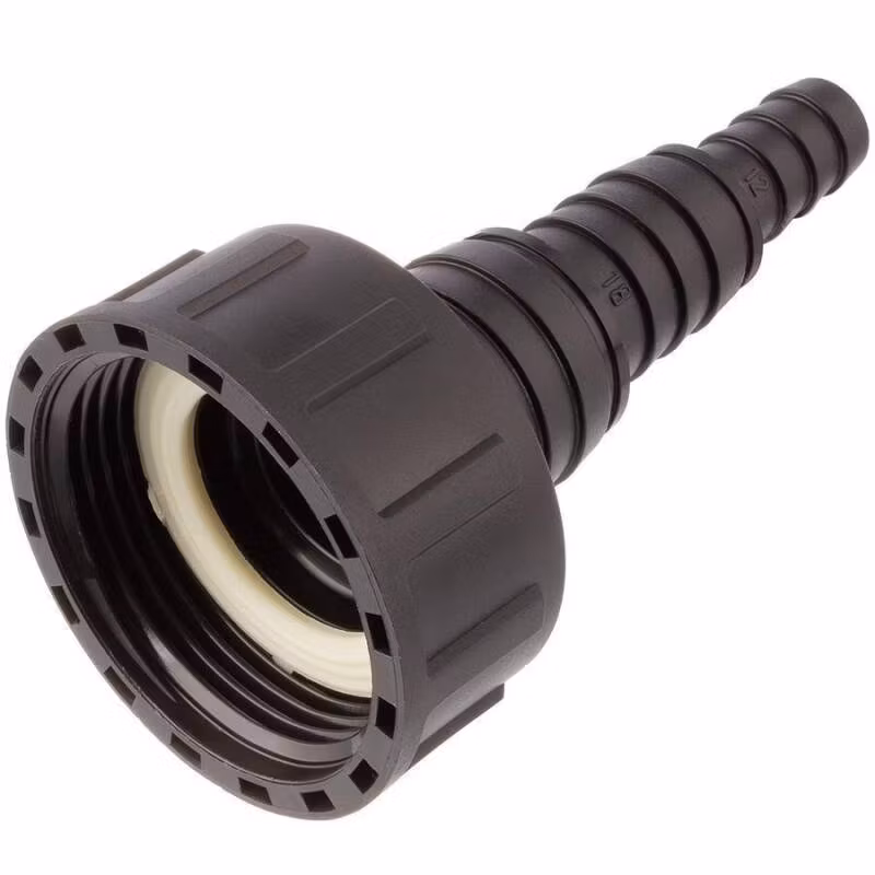 Slangadapter med invändig R40 (1,5 tum) gänga x Ø40/32/25 mm
