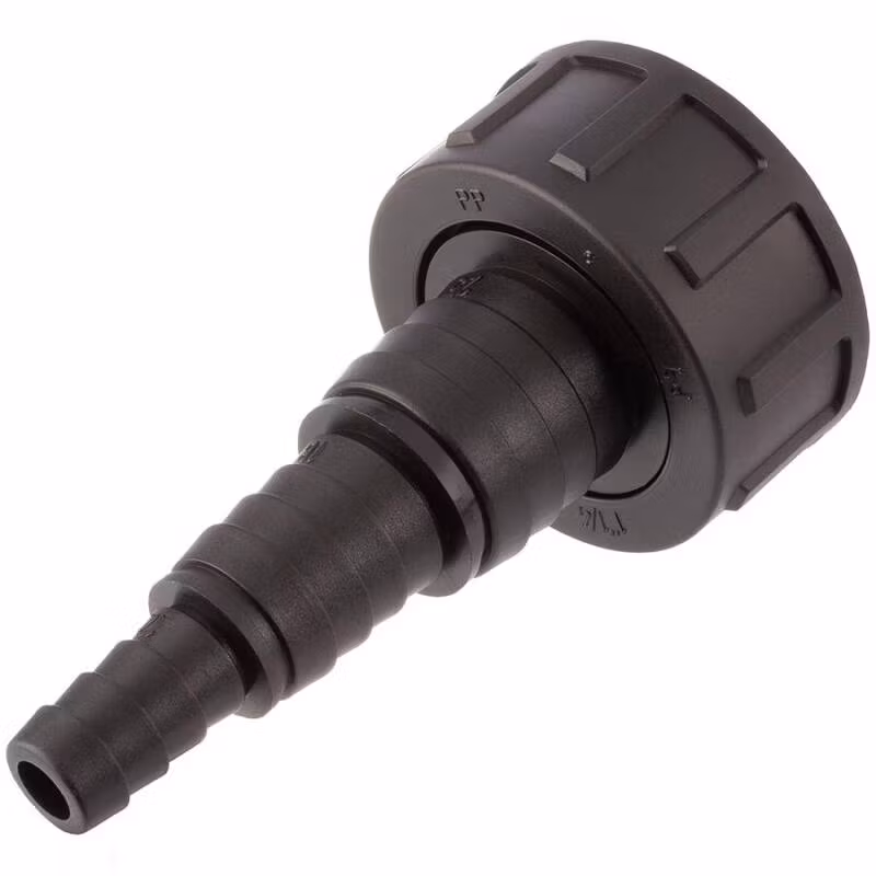 Slangadapter med invändig R40 (1,5 tum) gänga x Ø40/32/25 mm