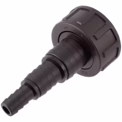 Slangadapter med invändig R40 (1,5 tum) gänga x Ø40/32/25 mm