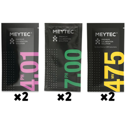 Meytec Premium Kit med sex st kalibreringsvätskor till poolsensor