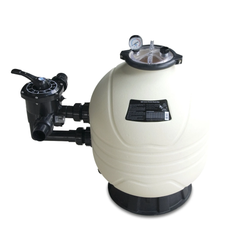 Flotide Sandfilter - Sidmonterad Ventil 37-155 m³- HDPE, flera varianter