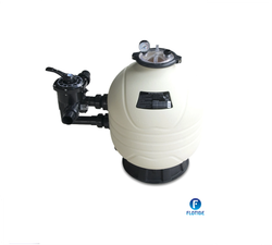 Flotide Sandfilter - Sidmonterad Ventil 37-155 m³- HDPE, flera varianter