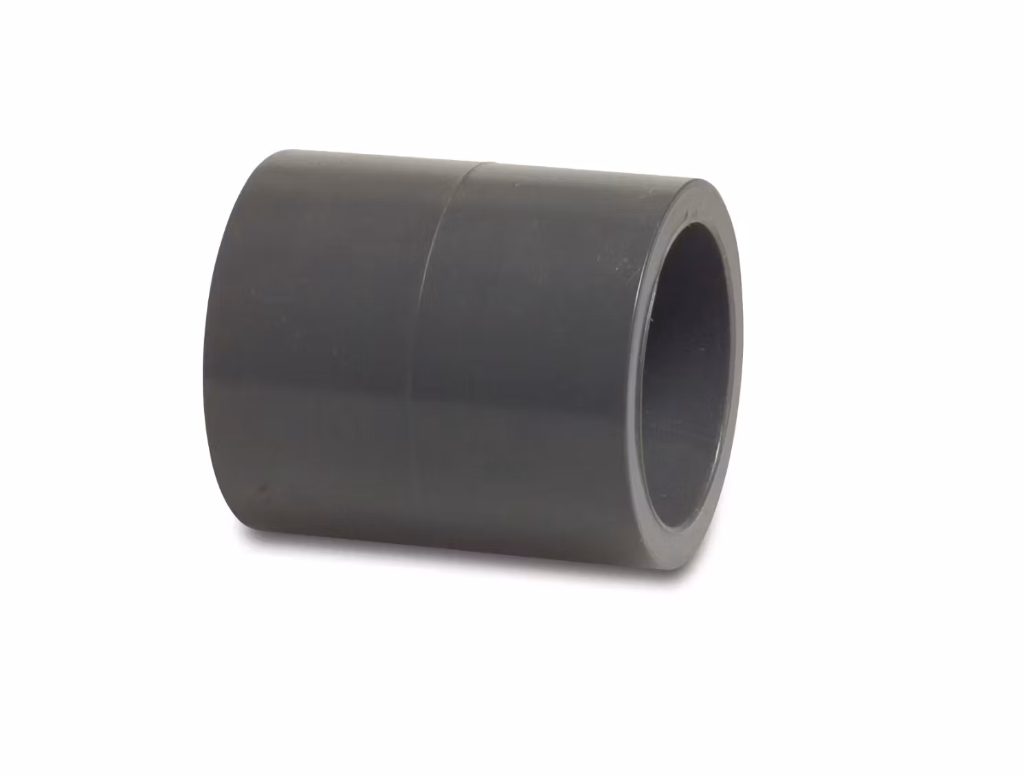 PVC-U Muff / Rak Skarvkoppling för limning, flera varianter