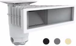 Weltico Skimmer A500 Design -Diskret skimmer för hög vattennivå, flera varianter