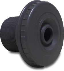 Hayward justerbart utlopp 19 mm ABS för linerpooler 50 mm x 2" (R50)  Yttre Ø102 mm, flera varianter