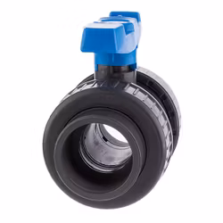 PVC-U Ø63 mm kulventil - limmas på båda sidor