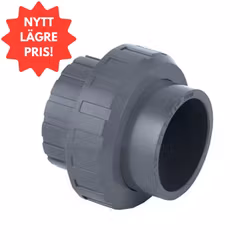 Union Ø50 mm standard - limmas på båda sidor
