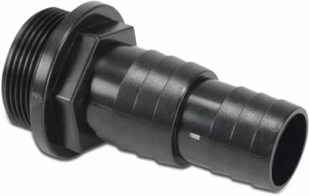 Slangadapter med O-ring, R40 (1,5 tum) utvändig gänga till Ø38/32 mm