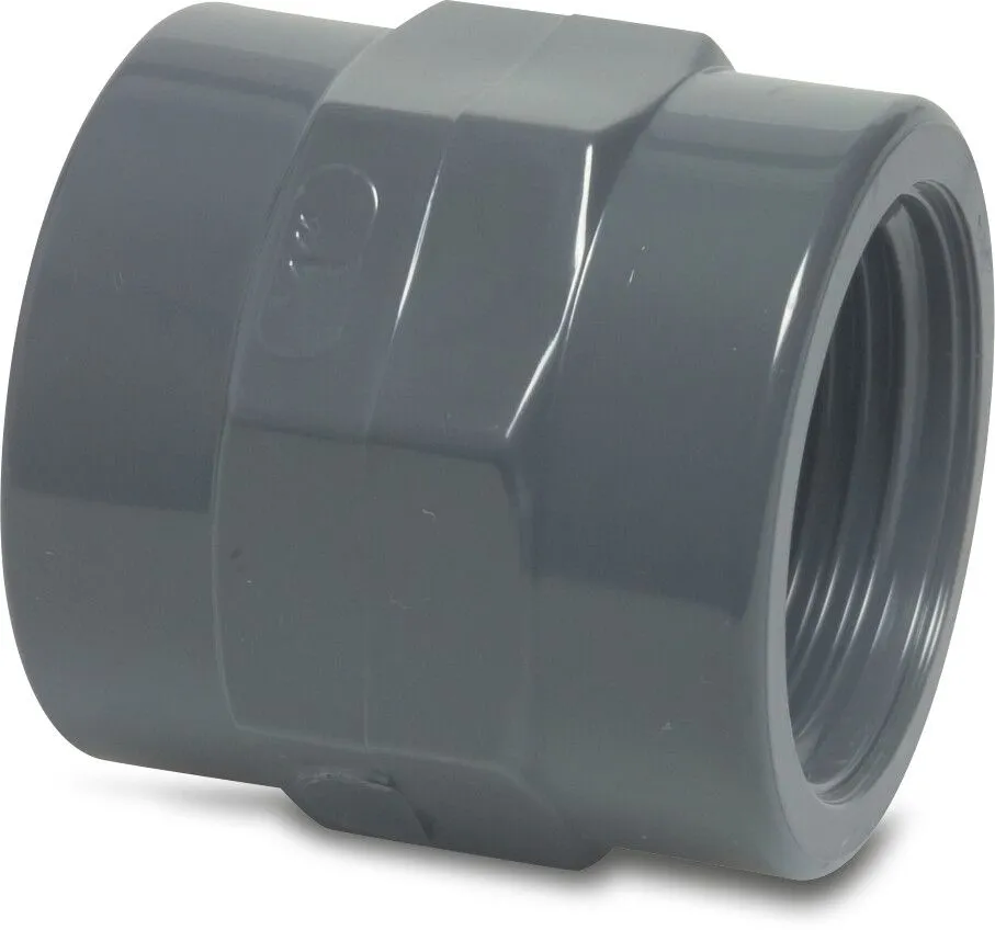Nippel med invändiga gängor R25xR25 (1 x 1 tum)