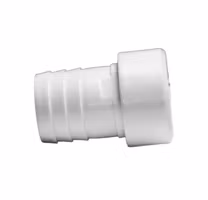 ABS Slangadapter (Limstos) Ø50 mm lim till Ø38 mm