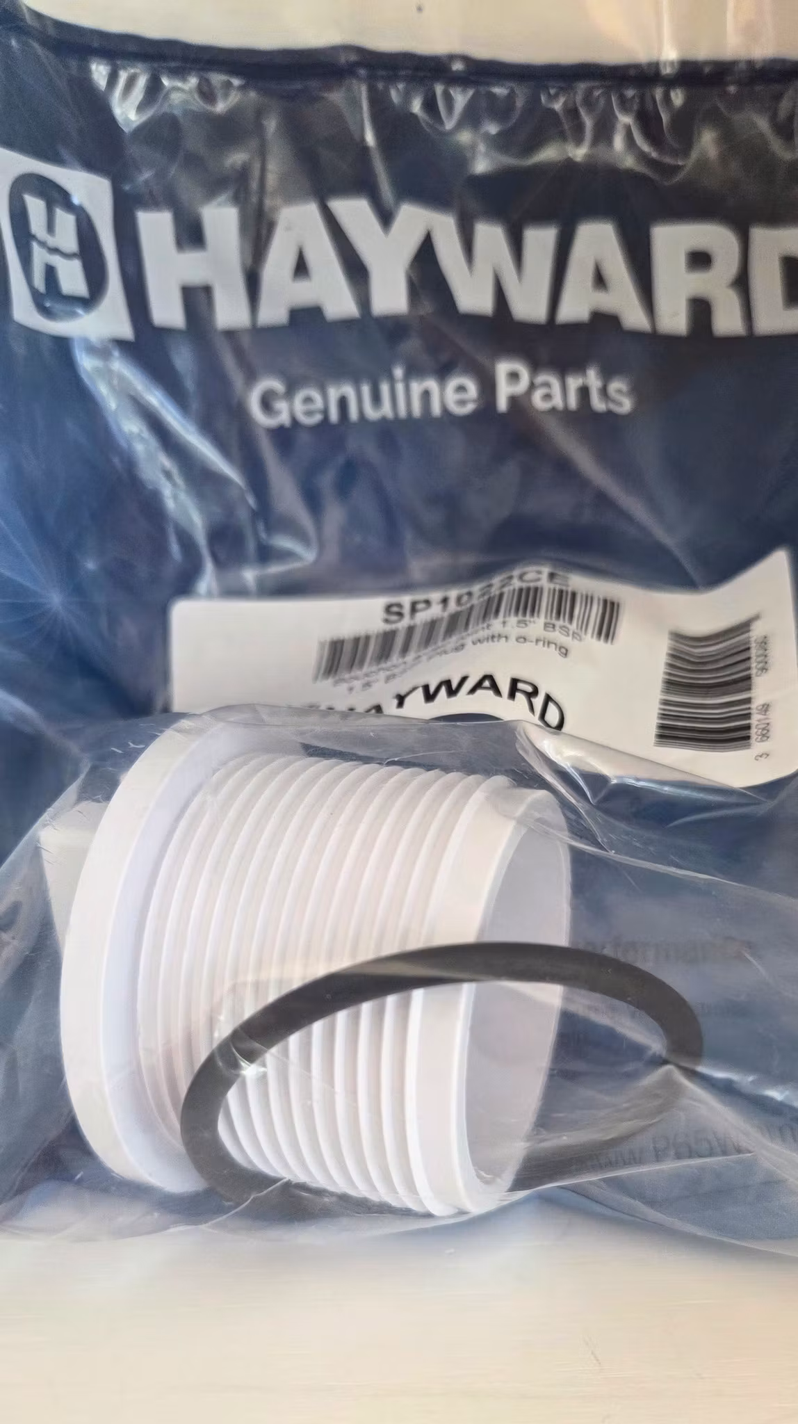Hayward Plugg med o-ring 1 1/2" (R40) utvändig gänga