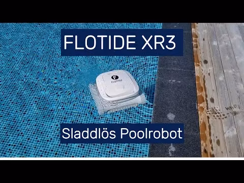 Flotide Sladdlös Poolrobot XR3 100m³