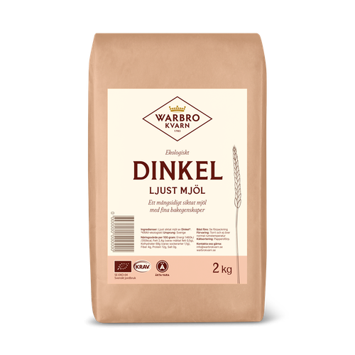 Dinkel Ljust mjöl 2 kg KRAV