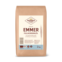 Emmer fullkornsmjöl 2 kg KRAV