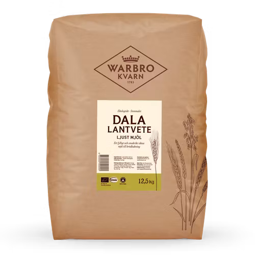 Stenmalet Dala Lantvete Ljust 12,5 kg KRAV