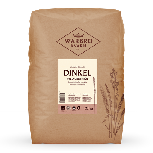 Stenmalet Dinkel Fullkorn 12,5 kg KRAV