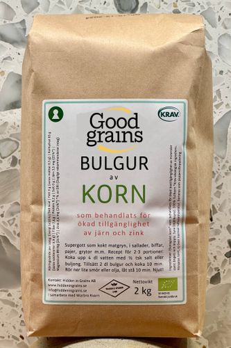 Good Grains Bulgur av korn med tillgängliga mineraler, 2 kg