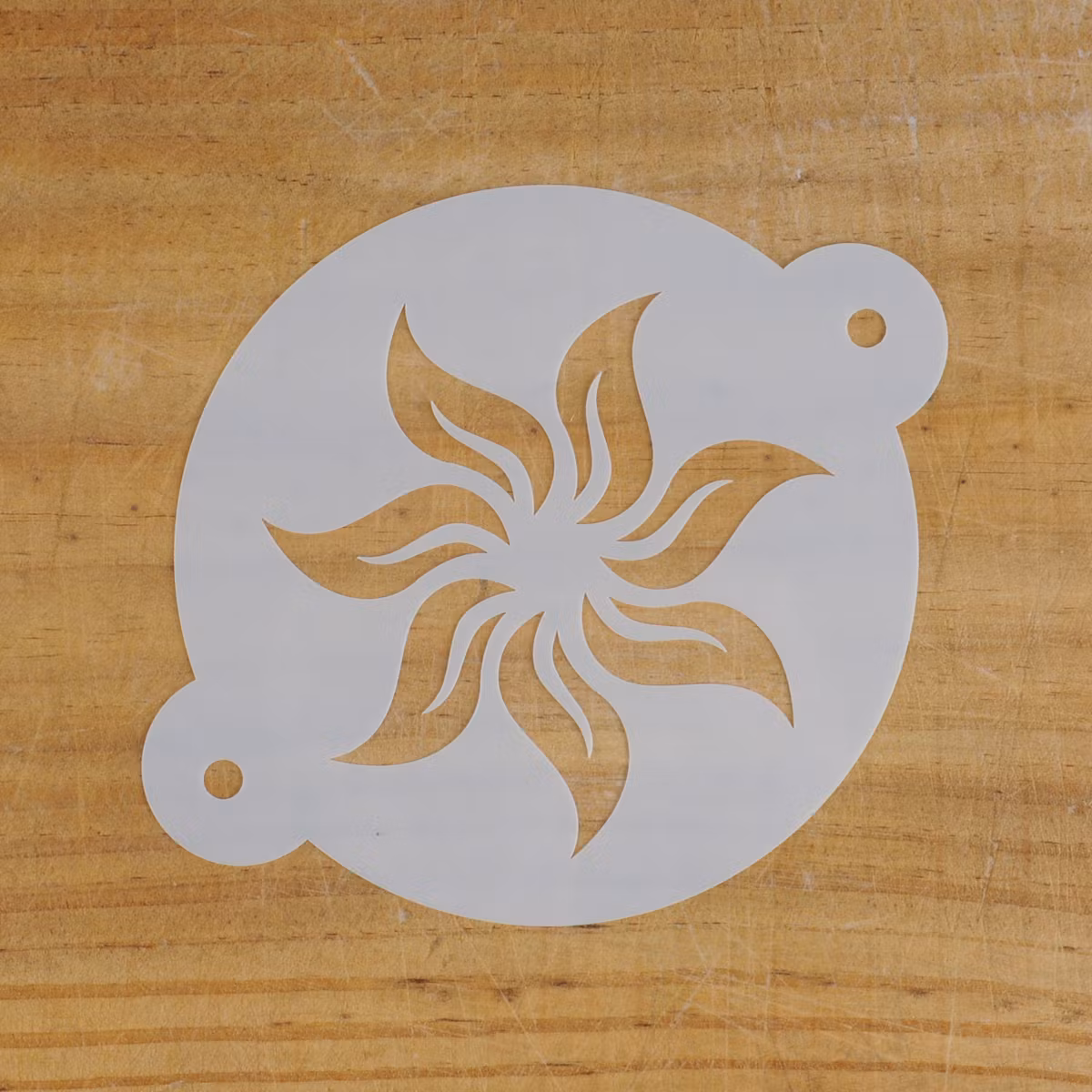 Brödstencil - sol