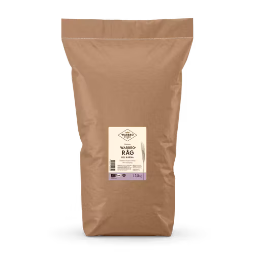 Warbro-Råg hel kärna 12,5 kg KRAV