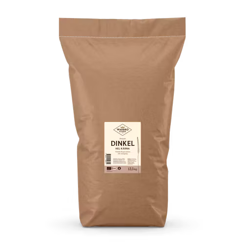 Dinkel hel kärna 12,5 kg KRAV
