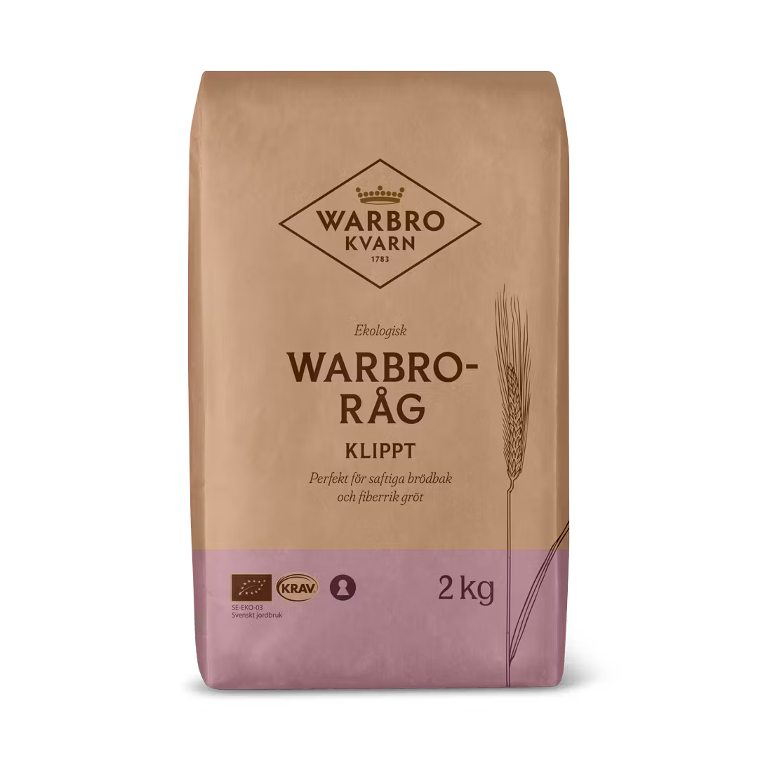 Warbro-Råg klippt KRAV