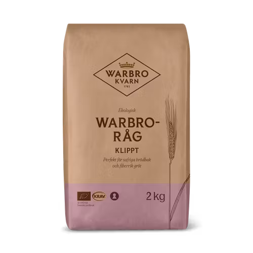 Warbro-Råg klippt KRAV